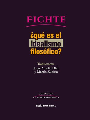 cover image of ¿Qué es el idealismo filosófico?